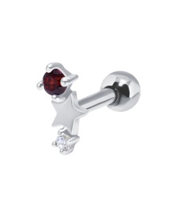 January Birthstone Helix Ear Piercing TIP-3598